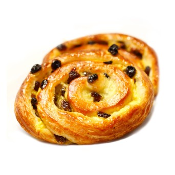 Caracol c/ Passas Congelado Bridor 60x110 g