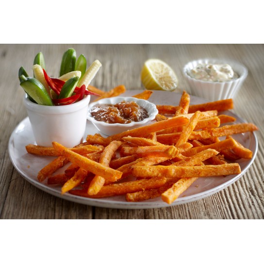 Batata Doce Palito Congelada Aviko 5x2,27 kg