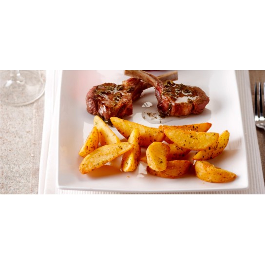 Batata Gomos c/ Pele Ervas Congelada Aviko 4x2,5 kg Batata Gomos c/ Pele Ervas Congelada Aviko 4x2,5 kg