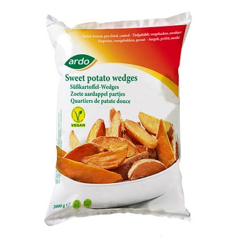 Batata Doce Gomos c/ Pele Congelada Ardo 4x2 kg