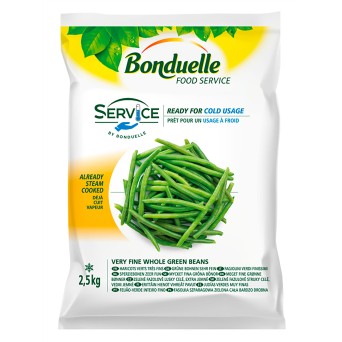 Feijo Verde Fino Service Congelado Bonduelle 4x2,5 kg