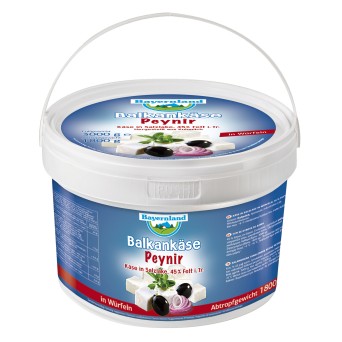 Queijo Tipo Feta Cubos Balde 1,8 kg