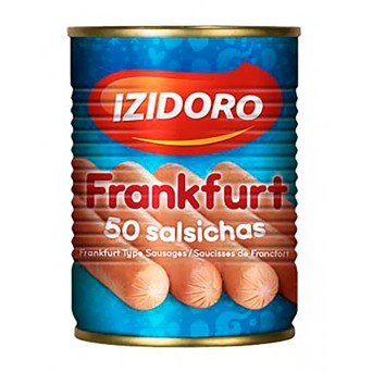 Salsichas Frankfurt Izidoro Lata 2x50 Un