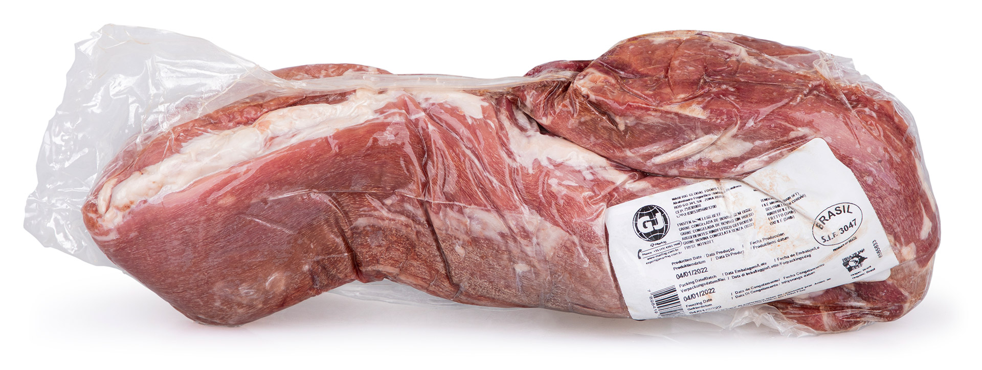 Novilho Lombo s/ Cord�o 3/4 lbs Congelado Brasil