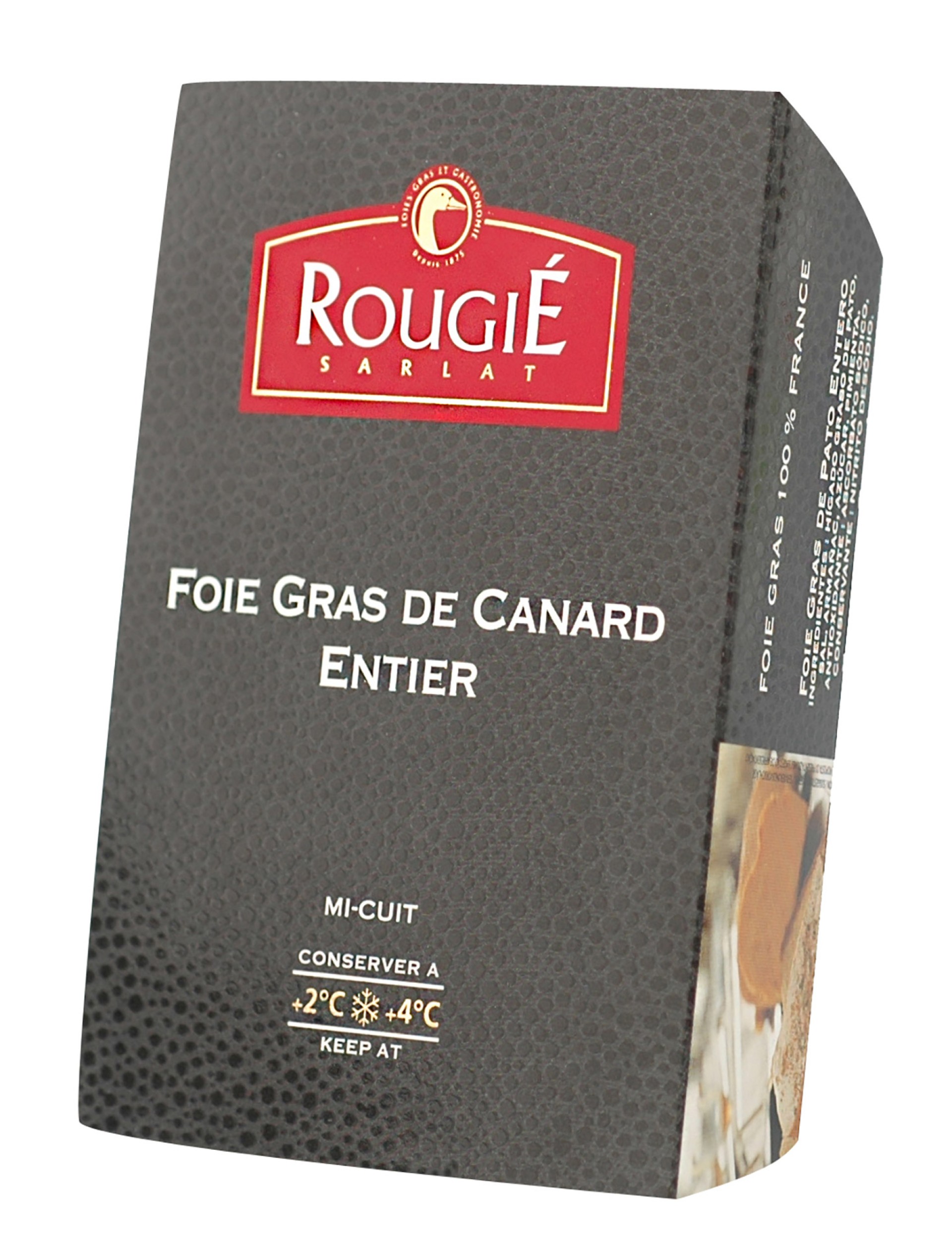 Foie Gras Pato Inteiro Rougi� 12x180 g