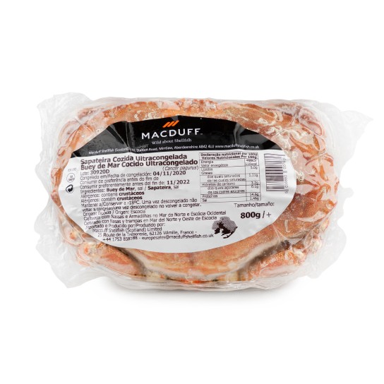 Sapateira 800/+ Congelada Escócia Vácuo Sapateira 800/+ Congelada Escócia Vácuo