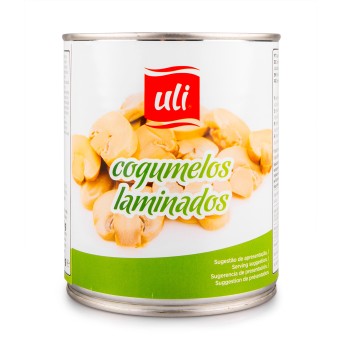 Cogumelos Cortados Uli Lata 12x780 g