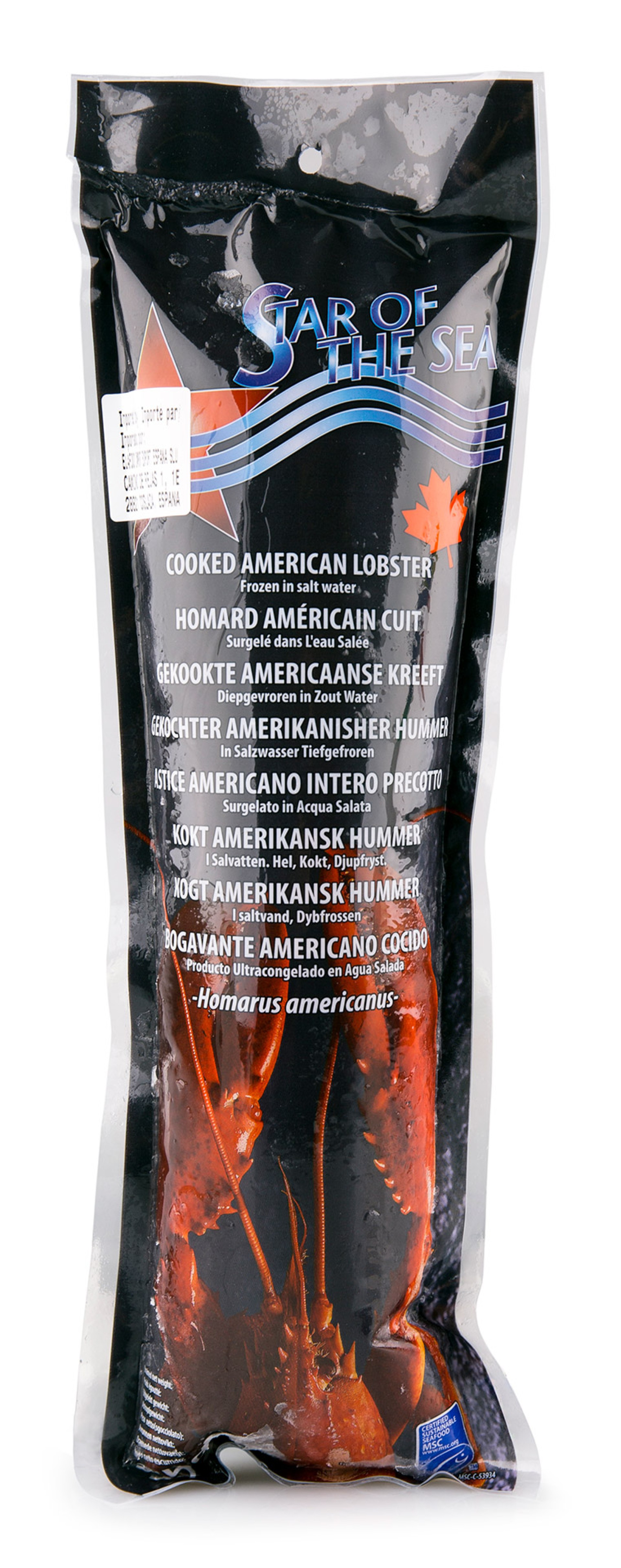 Lavagante Cozido Congelado V�cuo 10x350 g