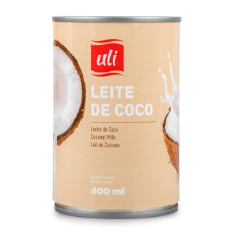 Leite Coco Uli Lata 12x400 ml