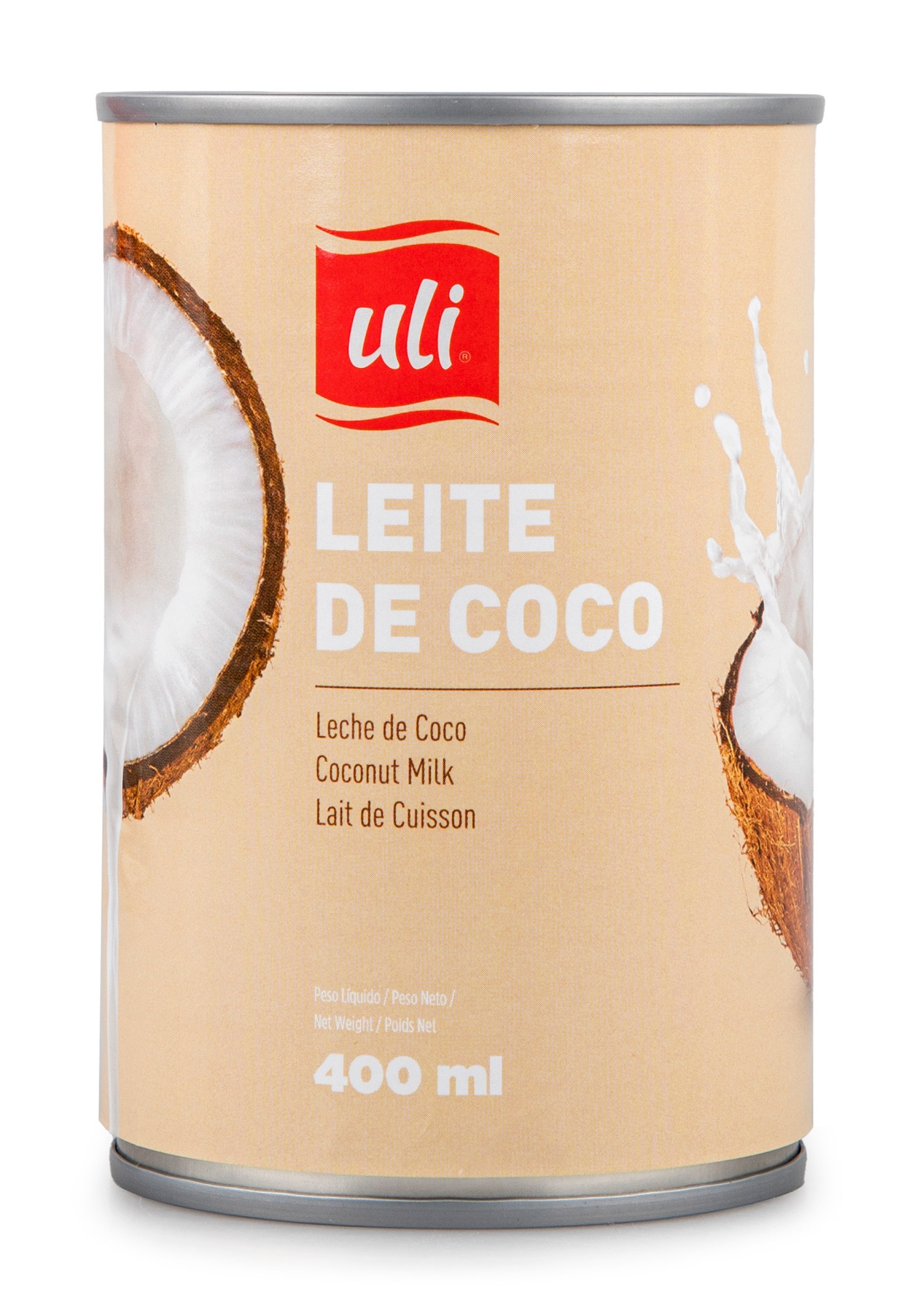 Leite Coco Uli Lata 12x400 ml