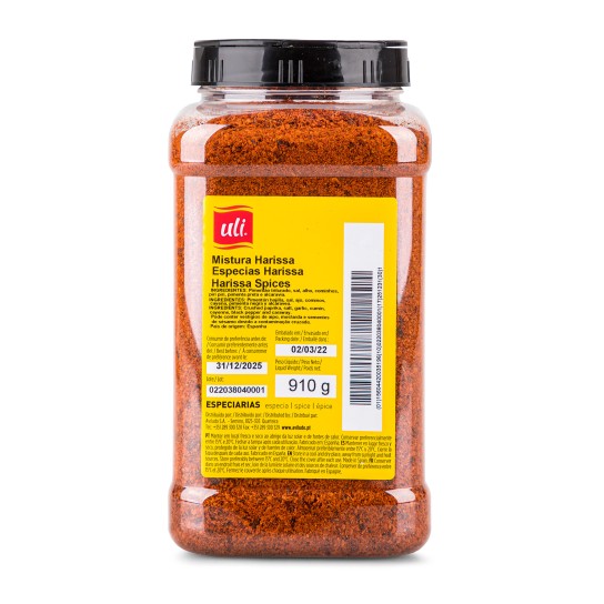 Mistura Harissa Uli Pet 910 g
