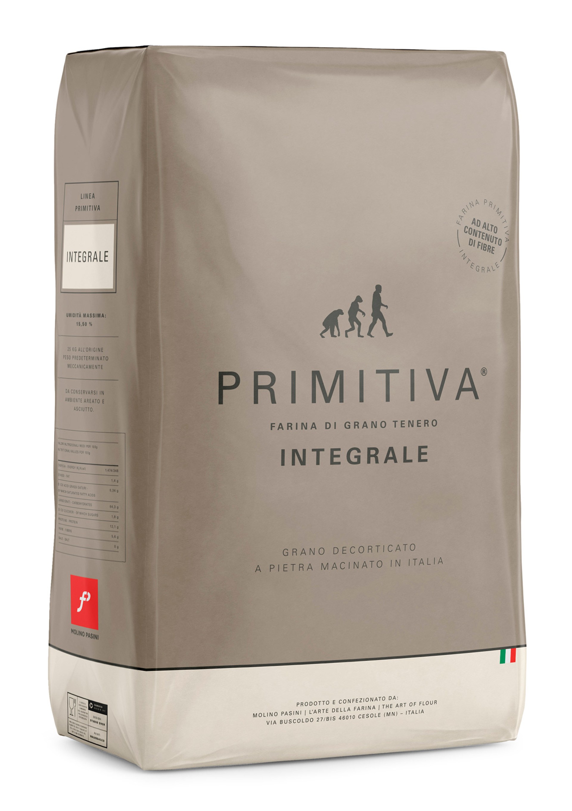 Farinha Integral R�stica Molino Pasini Saco 10 kg