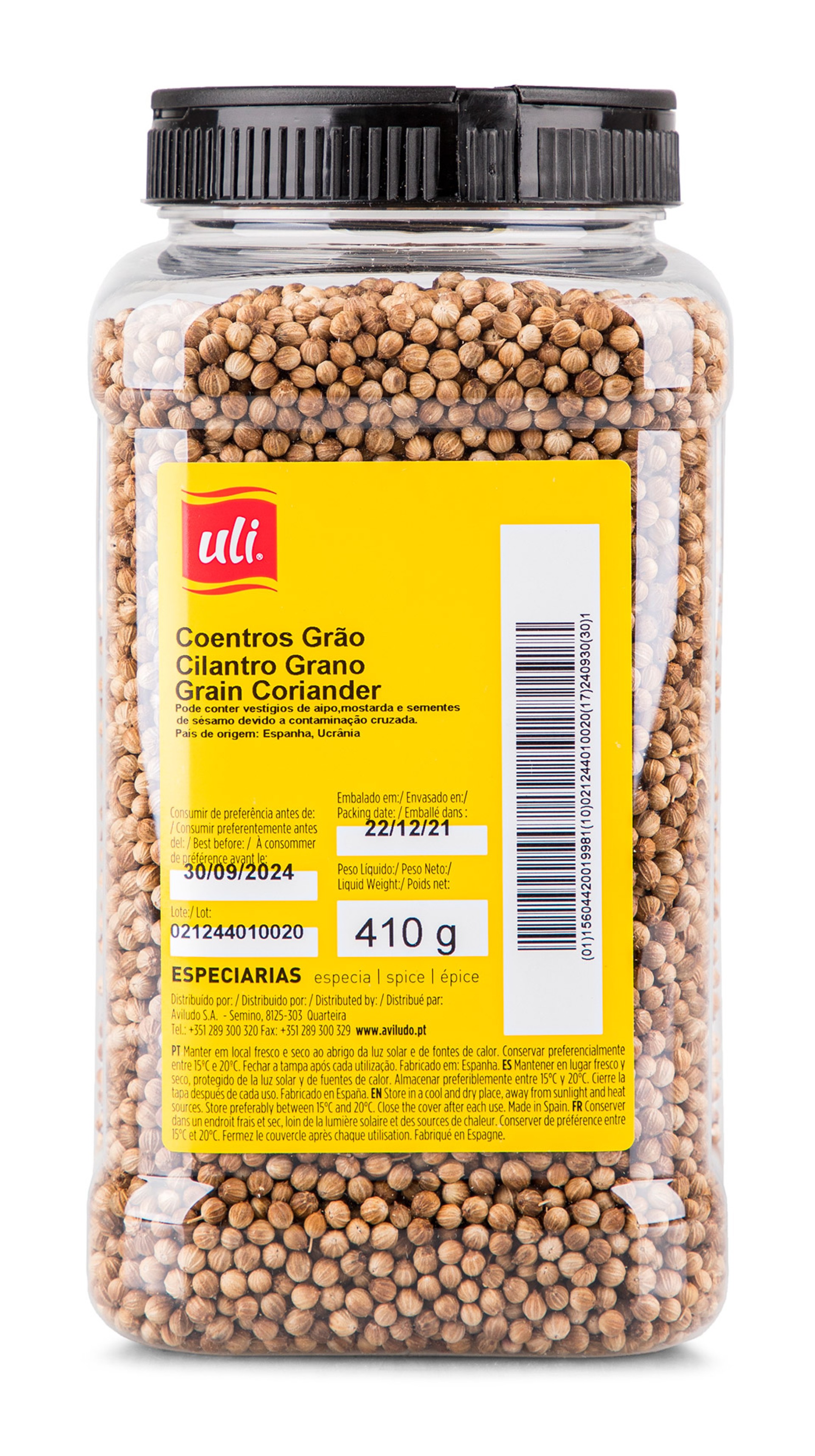 Coentros Gr�o Uli Pet 410 g