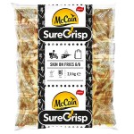 Batata Surecrisp c/ Pele 6/6 Congelada McCain FS 5x2,5 kg