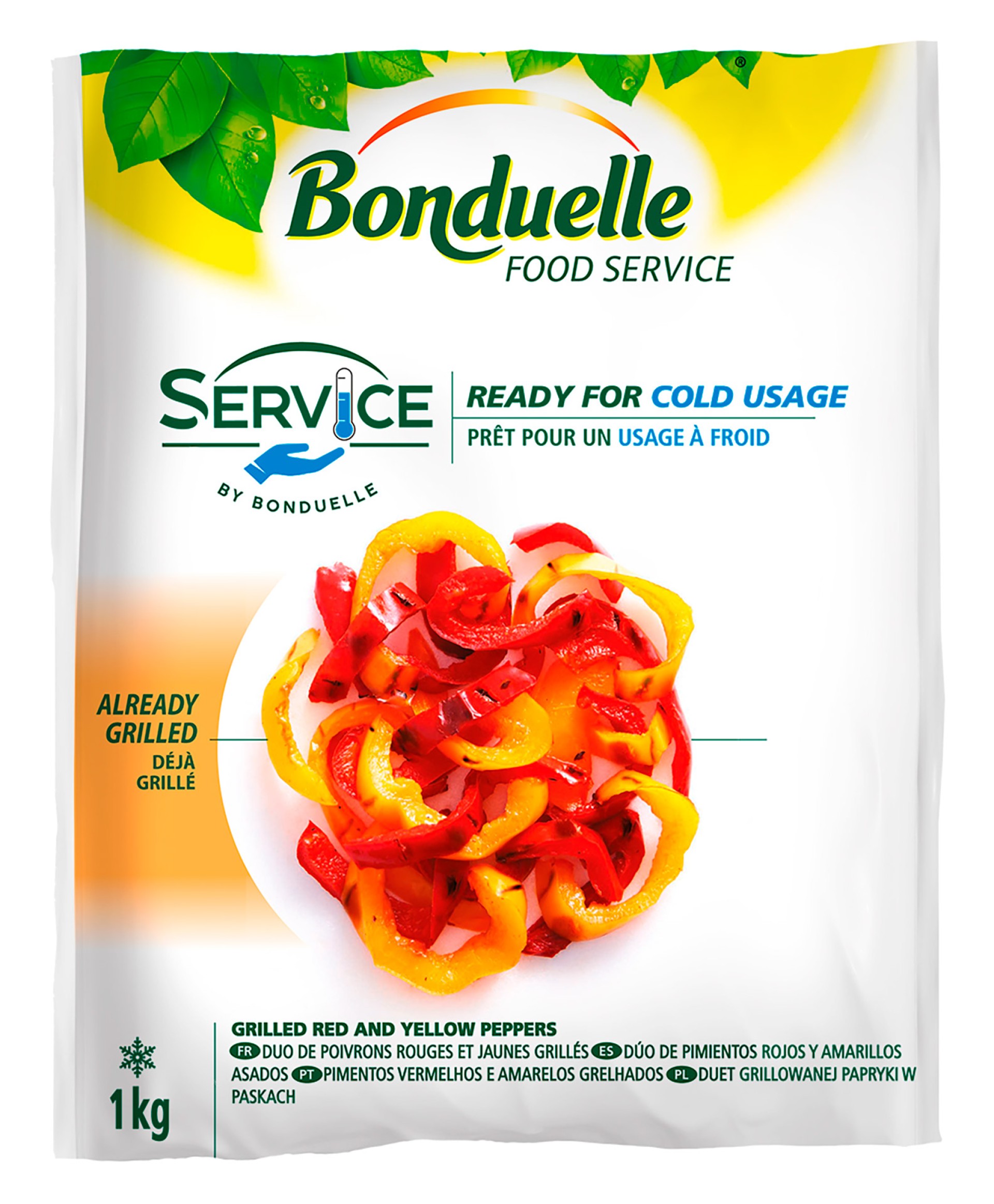 Pimentos Grelhados Service Congelados Bonduelle 6x1 kg