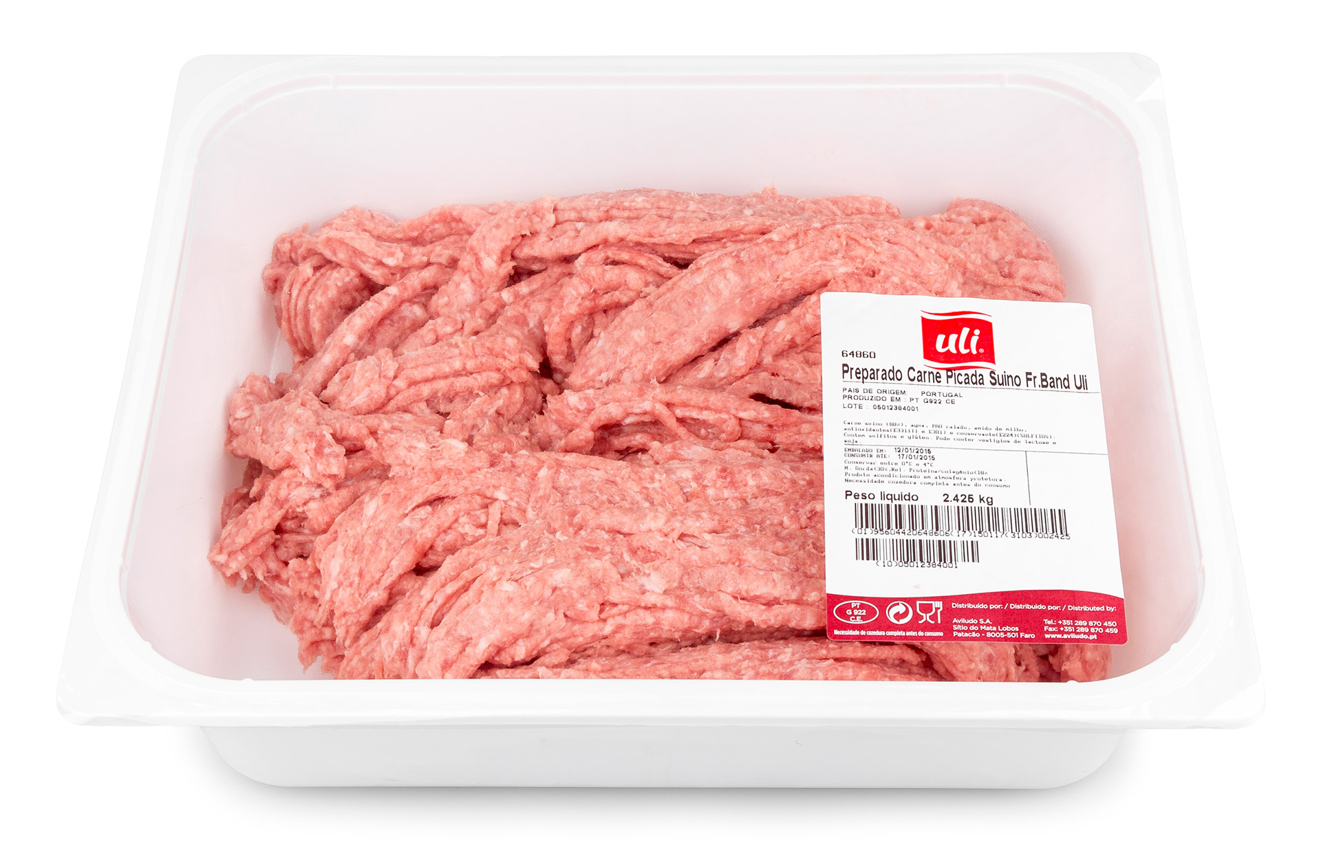 Preparado Carne Suíno Fresco Uli Bandeja Preparado Carne Suíno Fresco Uli Bandeja