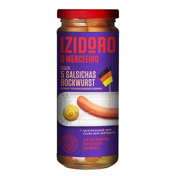 Salsichas Bockwurst Izidoro 6x5 Un