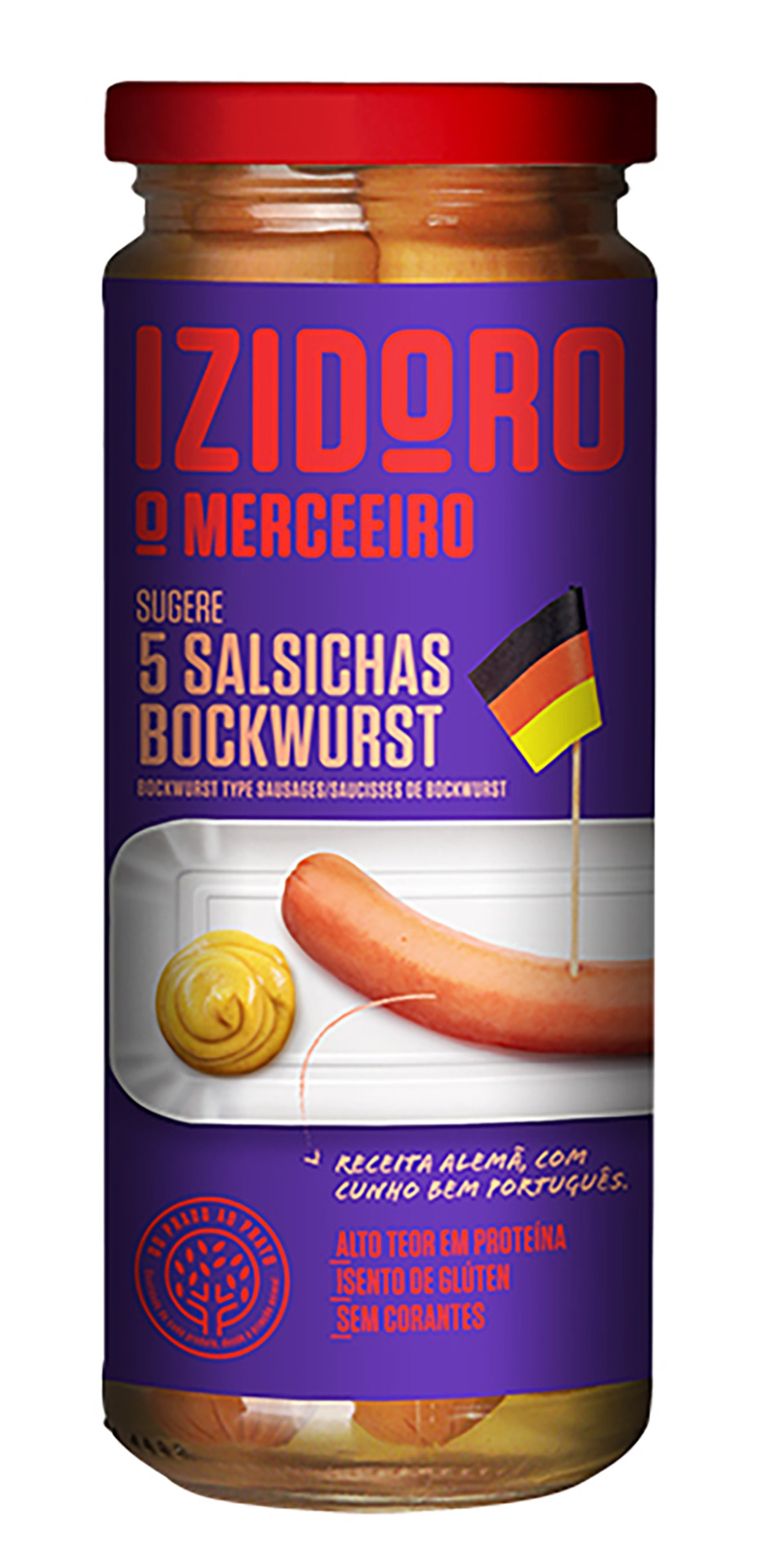 Salsichas Bockwurst Izidoro 6x5 Un