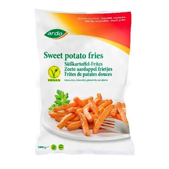 Batata Doce Palito Congelada Ardo 4x2 kg