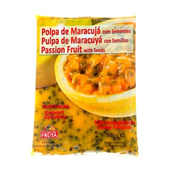 Polpa Maracuj c/ Sementes Congelada 10x500 g