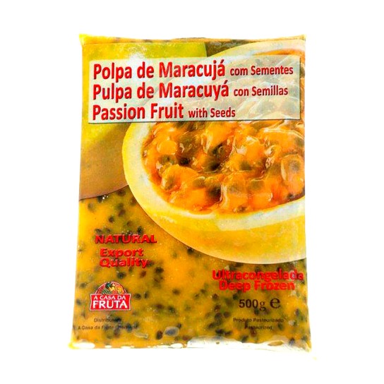 Polpa Maracuj c/ Sementes Congelada 10x500 g