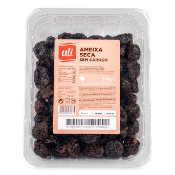 Ameixa Seca s/ Caroo Uli Cuvete 1 kg