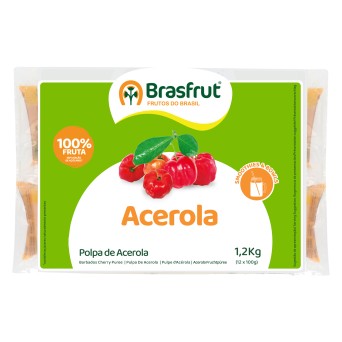 Polpa Fruta Acerola Congelada 12x100 g