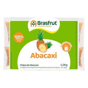 Polpa Fruta Abacaxi Congelada 12x100 g Polpa Fruta Abacaxi Congelada 12x100 g