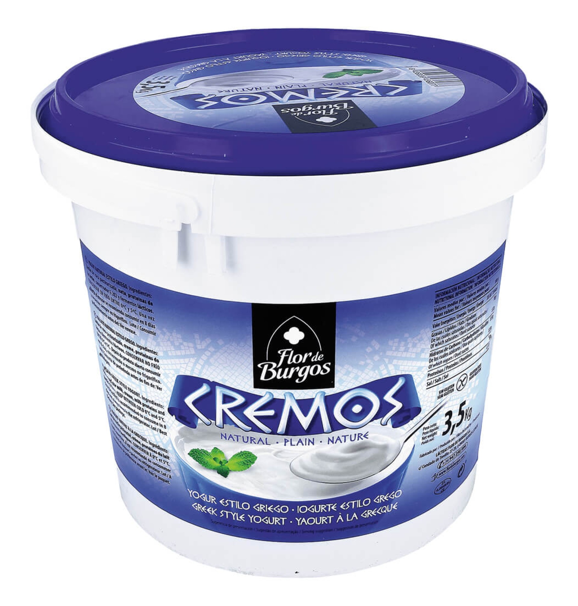 Iogurte Grego Cremoso 3,5 kg