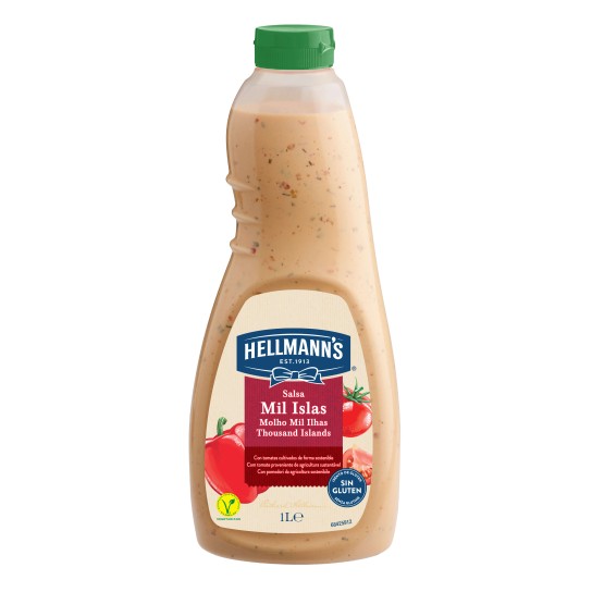 Molho Mil Ilhas Hellmann's 6x1 l Molho Mil Ilhas Hellmann's 6x1 l