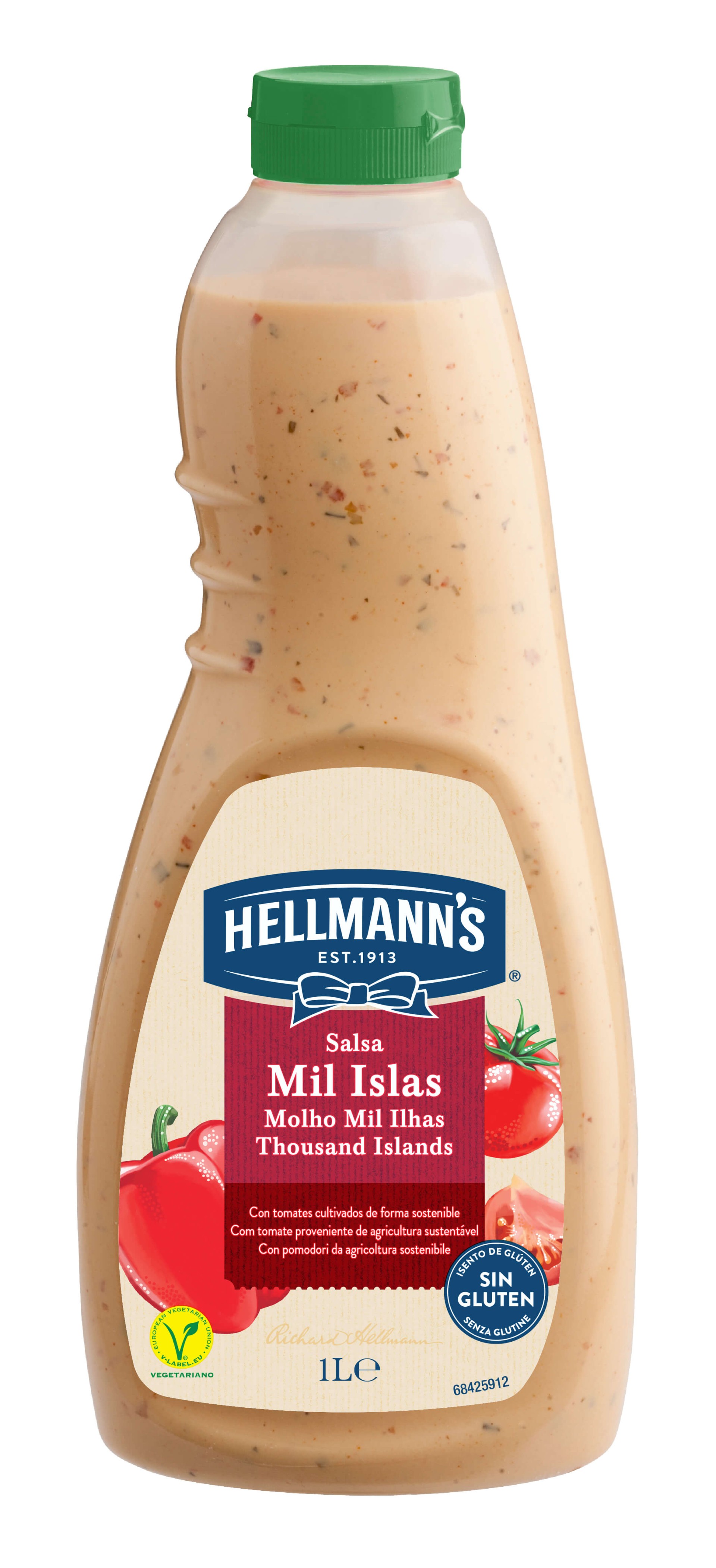 Molho Mil Ilhas Hellmann's 6x1 l Molho Mil Ilhas Hellmann's 6x1 l