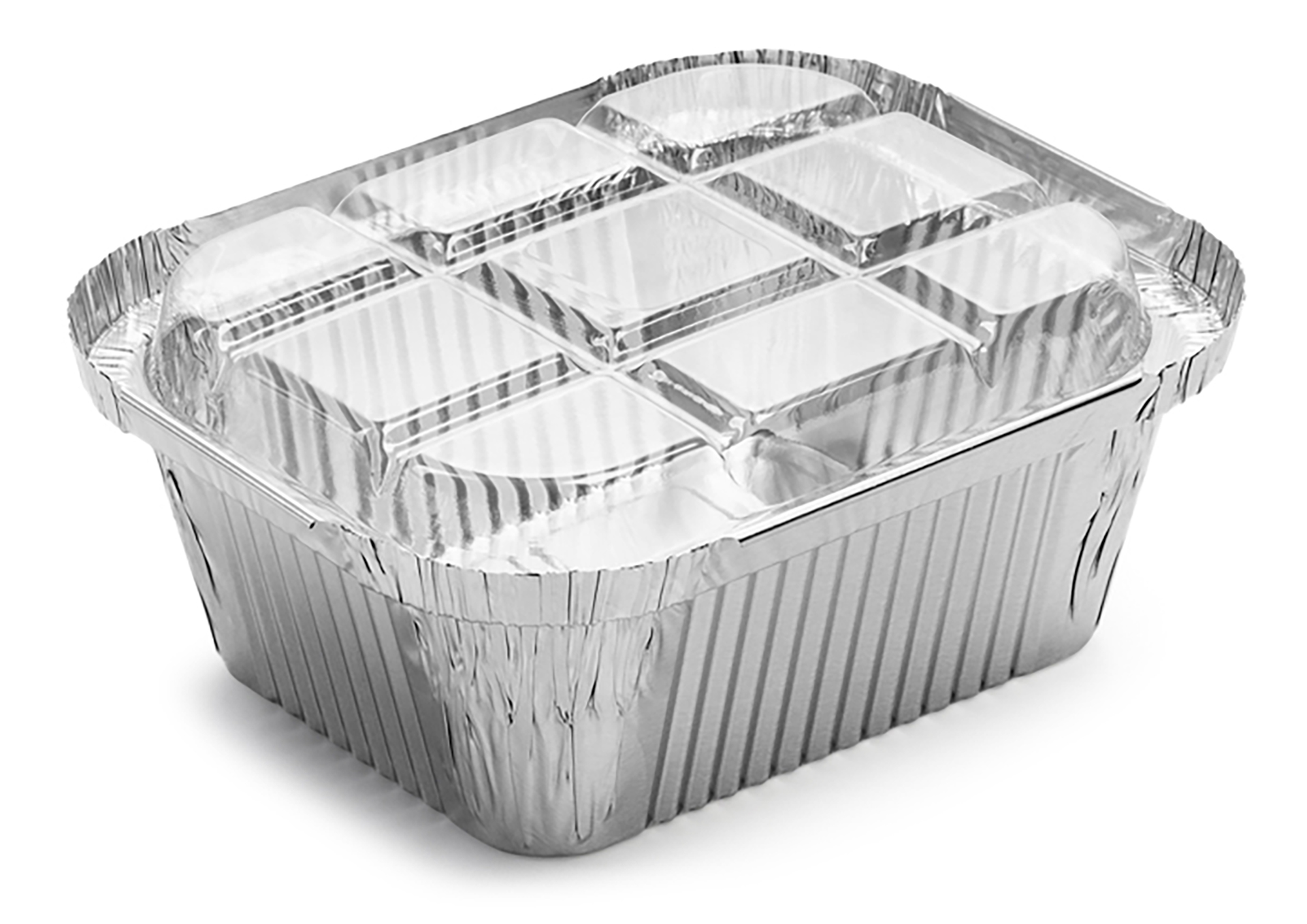 Forma Alum�nio c/ Tampa 450 ml METRO Profissional Emb. 25 Un