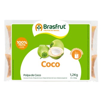 Polpa Fruta Coco Congelada 12x100 g