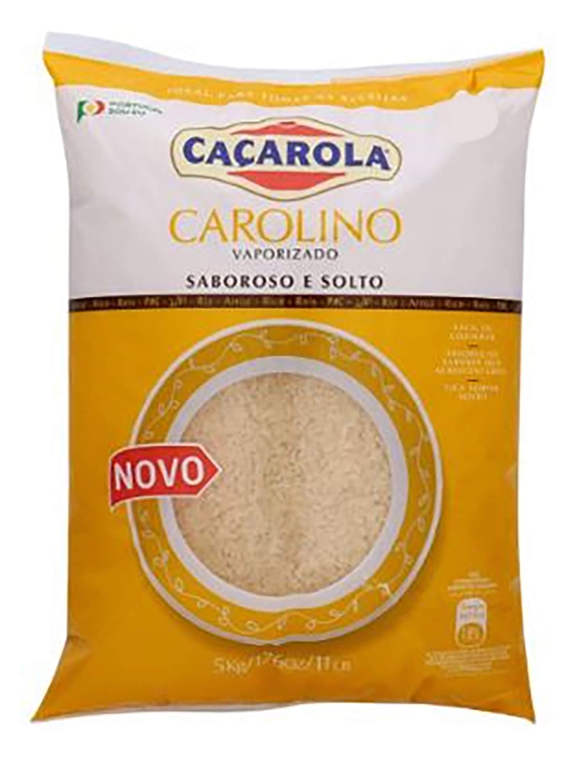 Arroz Carolino Vaporizado Ca�arola 5 kg