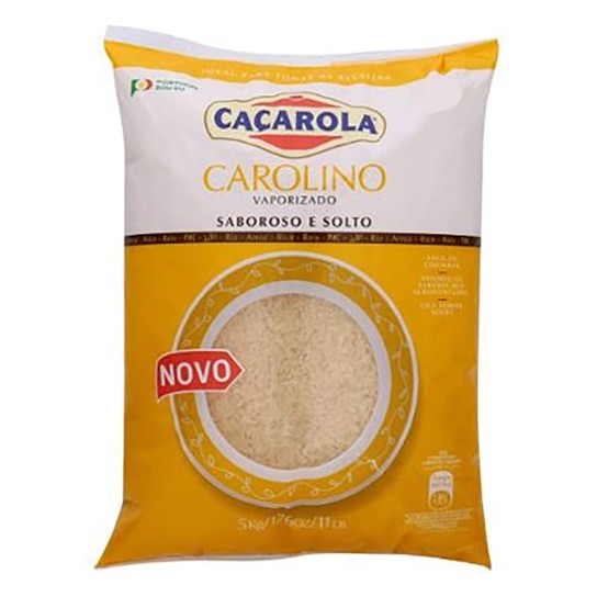 Arroz Carolino Vaporizado Caarola 5 kg