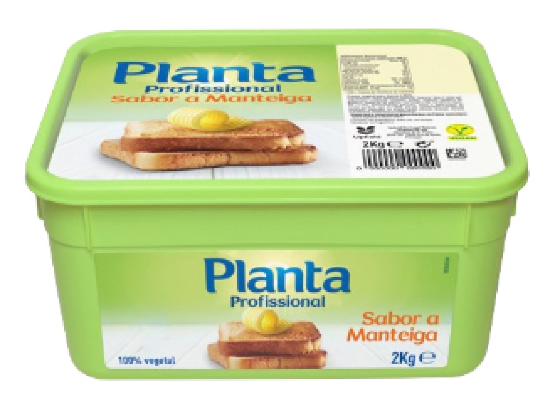Creme Vegetal Sabor Manteiga Planta 4x2 kg Creme Vegetal Sabor Manteiga Planta 4x2 kg