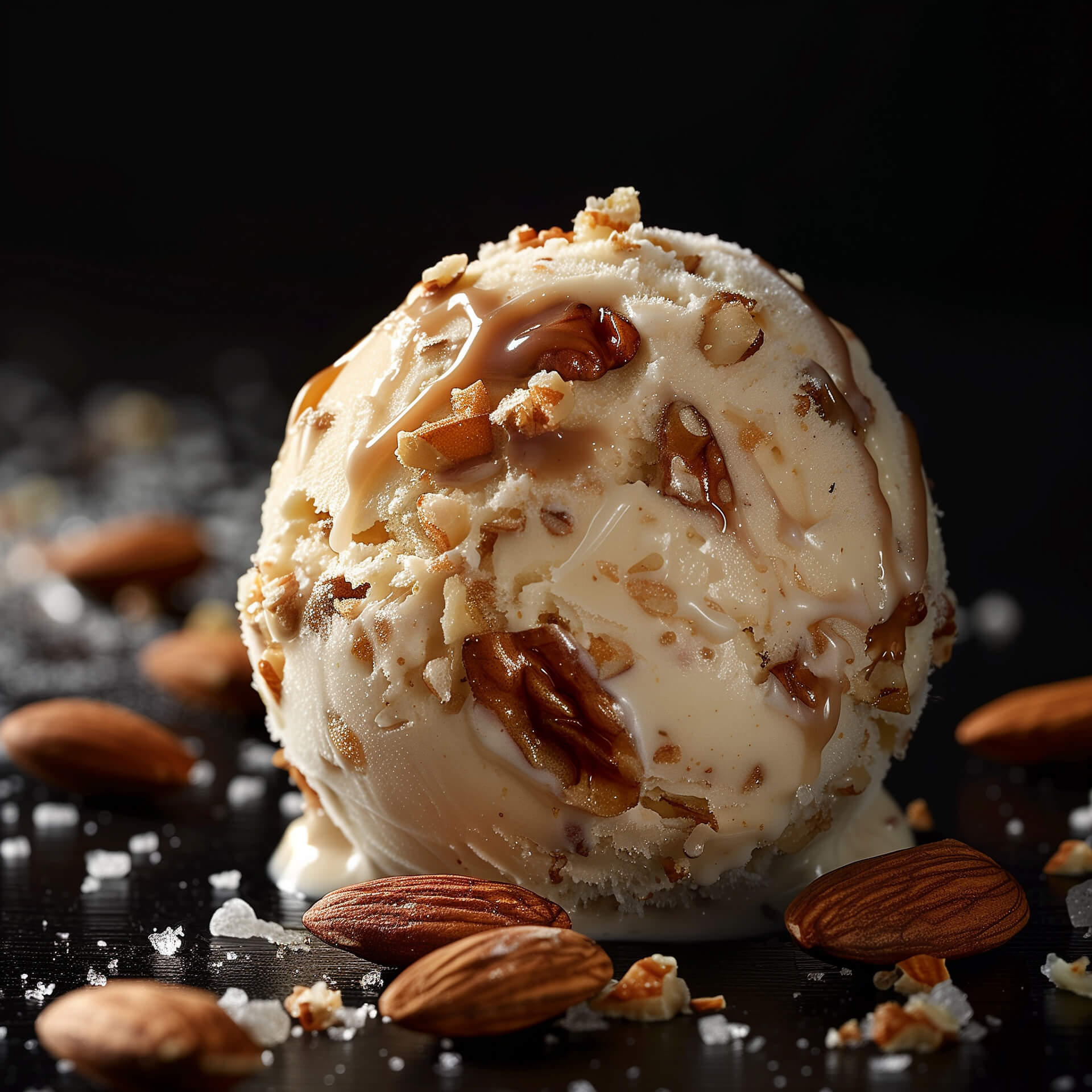 Gelado A Tarte/Caramelo Salgado Horeca Premium Congelado O Gelado Cuba 2,2 l