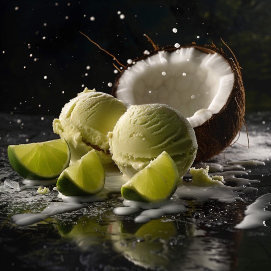 Gelado Lima Portuguesa/Leite Coco Coleo Gourmet Congelado O Gelado Cuba 2,2 l