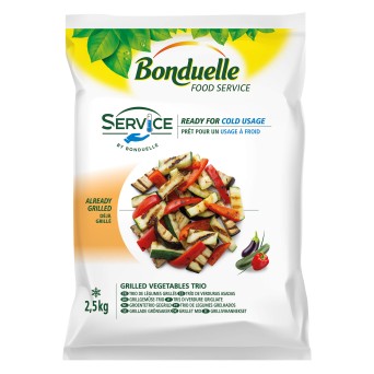 Trio Legumes Grelhados Congelados Bonduelle 4x2,5 kg