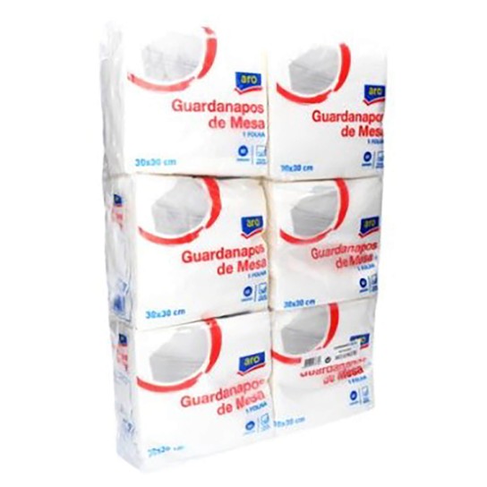 Guardanapo 1 Folha 30X30 cm aro 6x100 Un