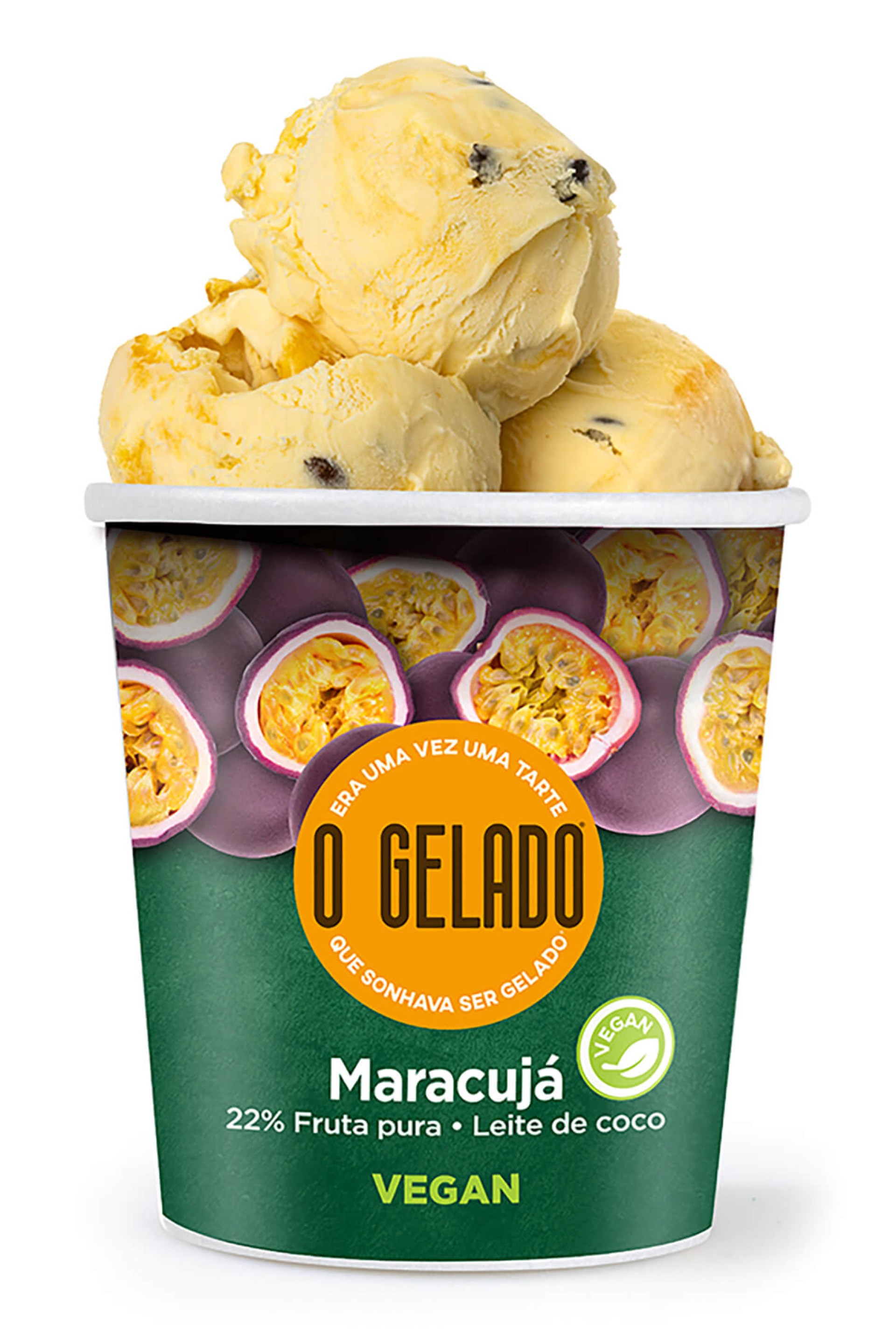 Gelado Maracujá Congelado O Gelado 6x460 ml Gelado Maracujá Congelado O Gelado 6x460 ml