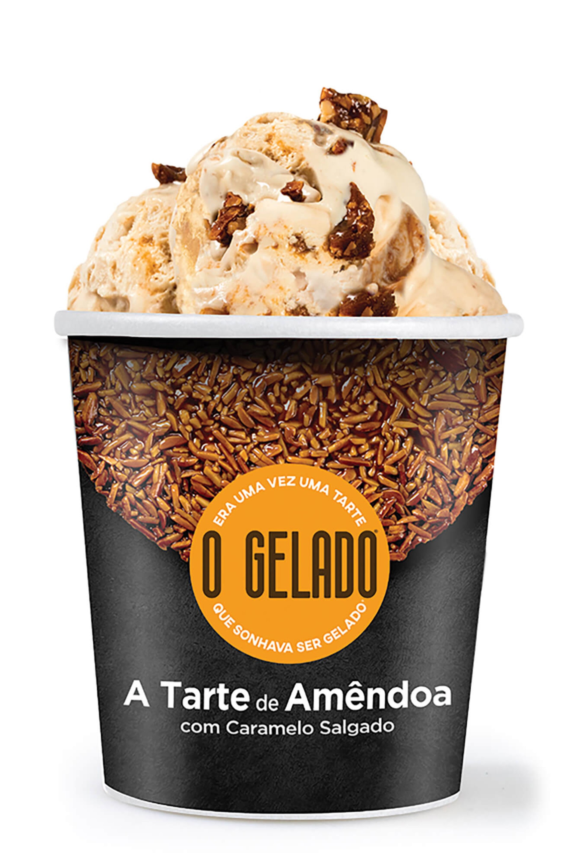 Gelado A Tarte/Caramelo Salgado Congelado O Gelado 6x490 ml