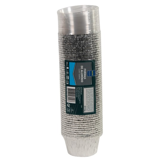 Forma Alumnio c/ Tampa 100 ml METRO Profissional Emb. 50 Un