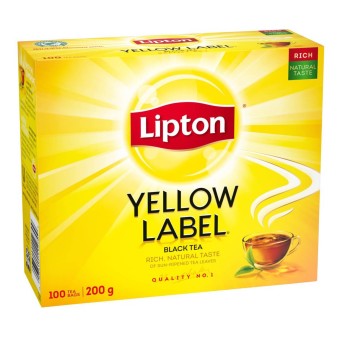 Ch Yellow Label Lipton 10x100 Saquetas