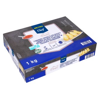 Camaro Envolto Batata Congelado METRO Chef 1 kg