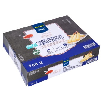 Massa Filo Camaro Congelada METRO Chef 960 g