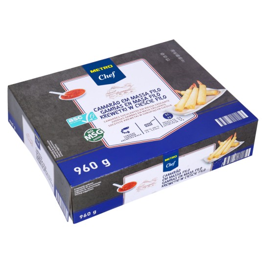 Massa Filo Camaro Congelada METRO Chef 960 g