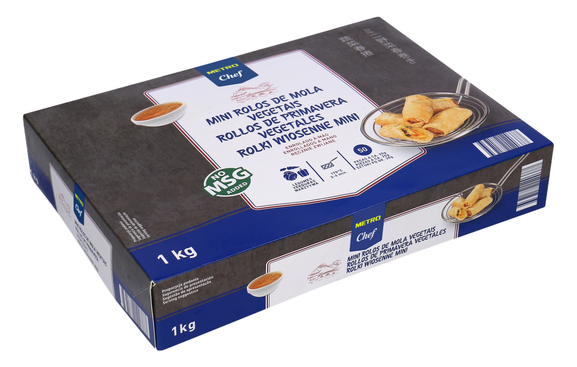 Crepes Vegetais Mini Congelados METRO Chef 1 kg
