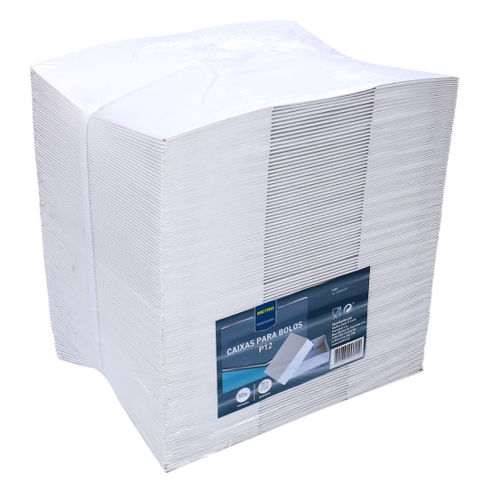 Caixa Bolos P12 19X15X7 cm METRO Profissional 50 Un