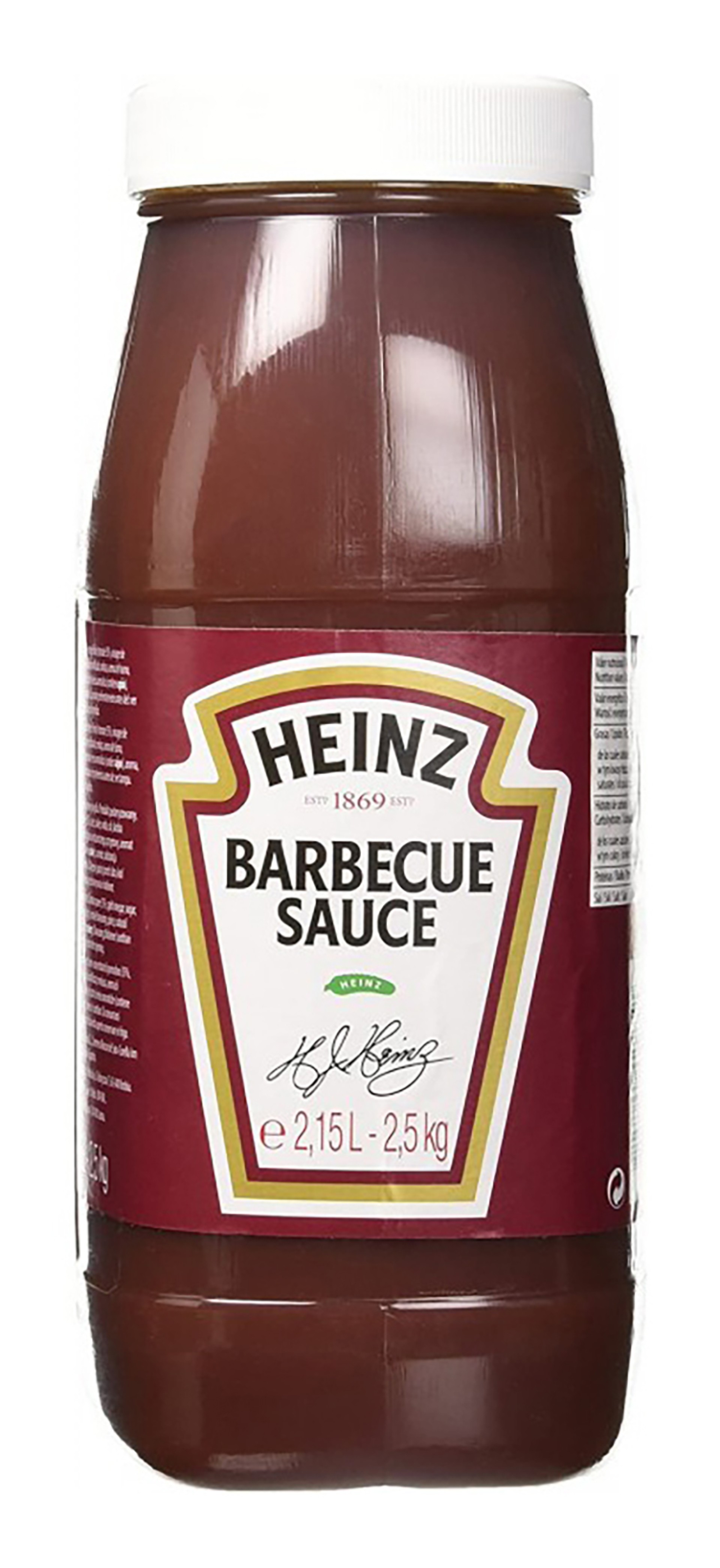 Molho Barbecue Heinz 2,5 kg Molho Barbecue Heinz 2,5 kg